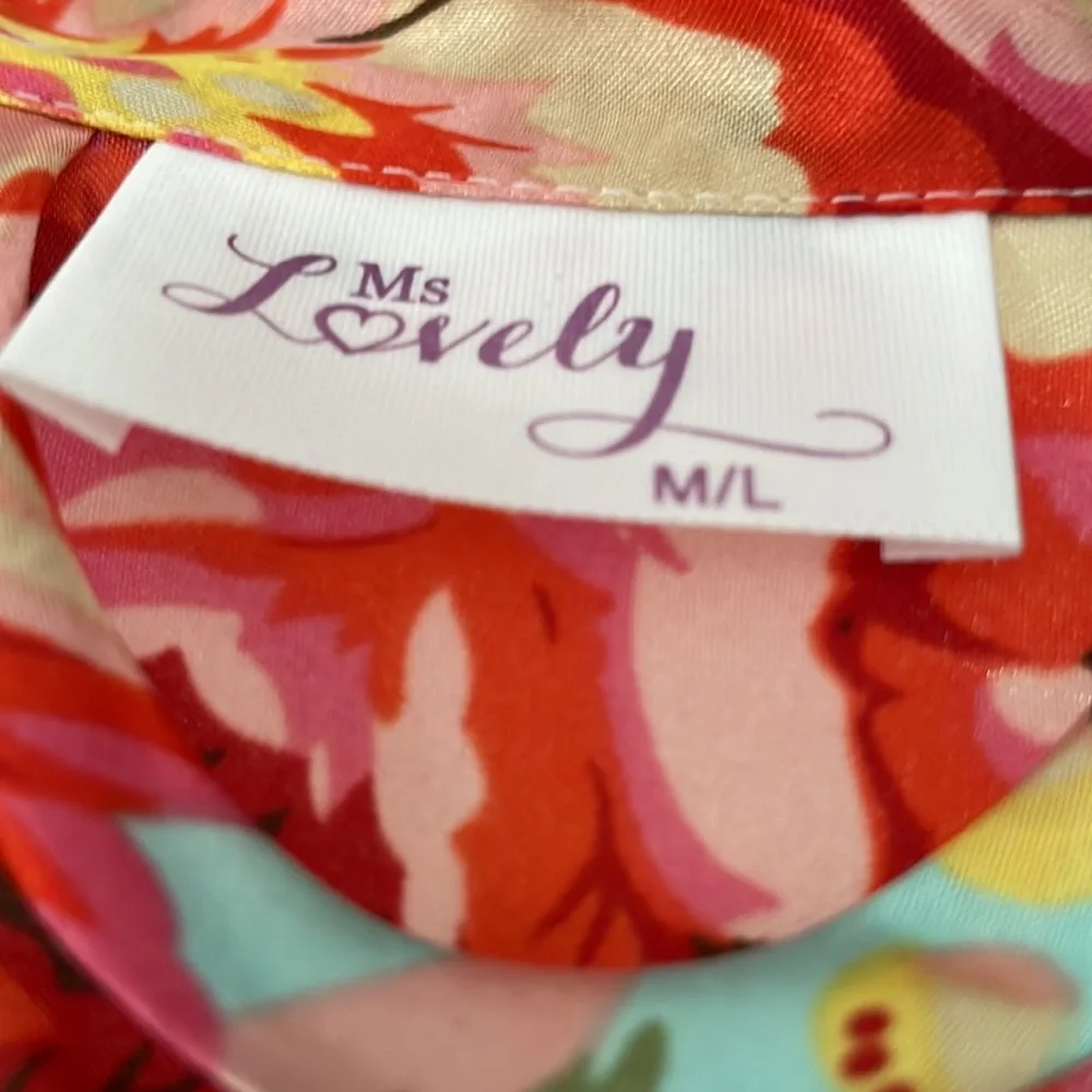 Ms Lovely Silk Robe - Picture 4 of 7